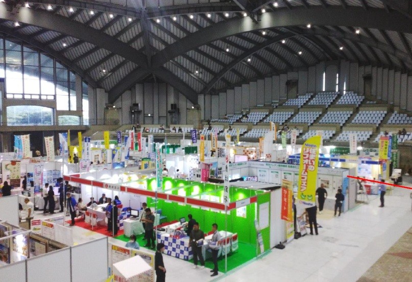 【第39回沖縄トータルリビングショー】に喜神サービス様が出展しました。